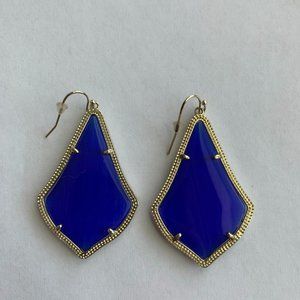 Kendra Scott Alexandra Earrings in Cobalt (Blue)